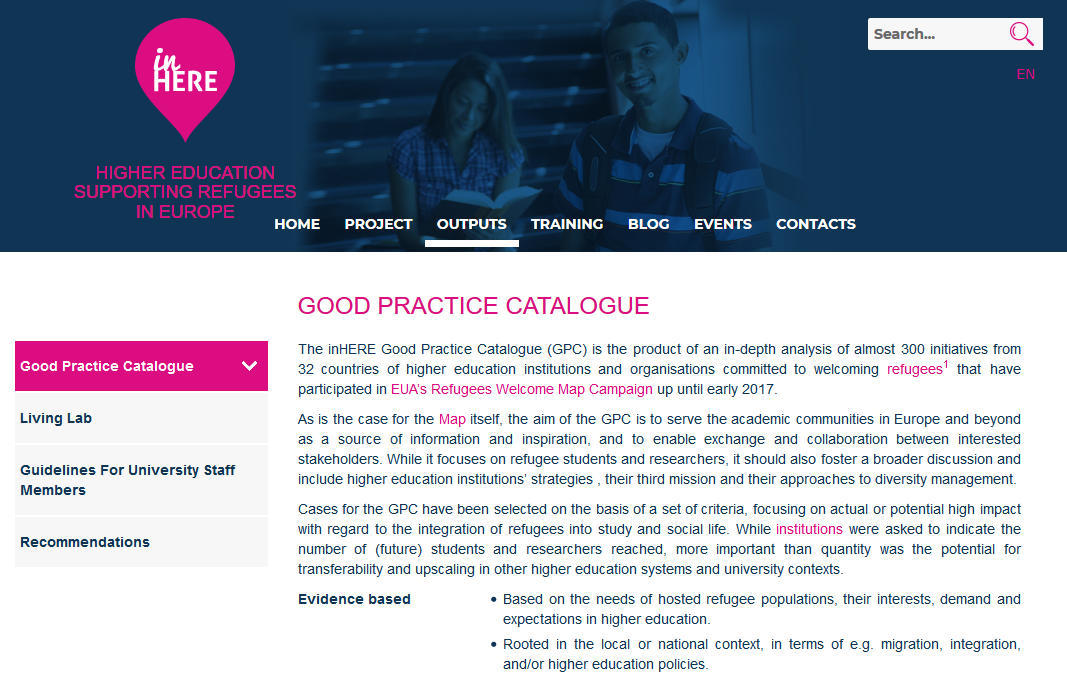 Good Practice Catalogue