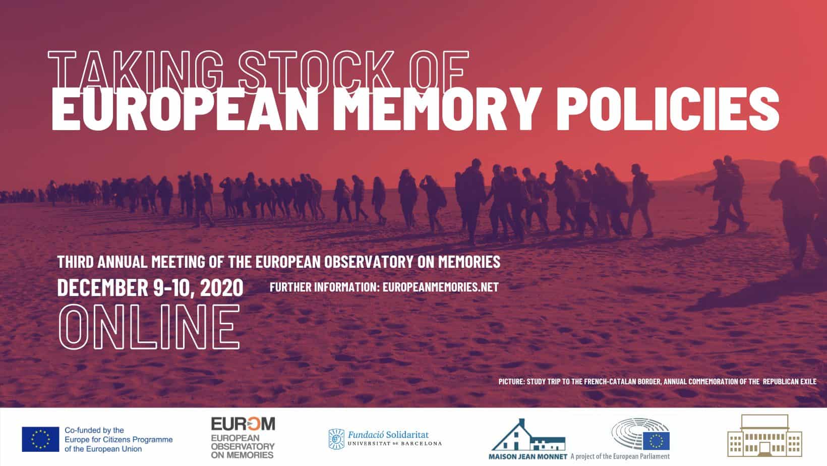 Debat sobre el present i el futur de les polítiques de memòria a Europa