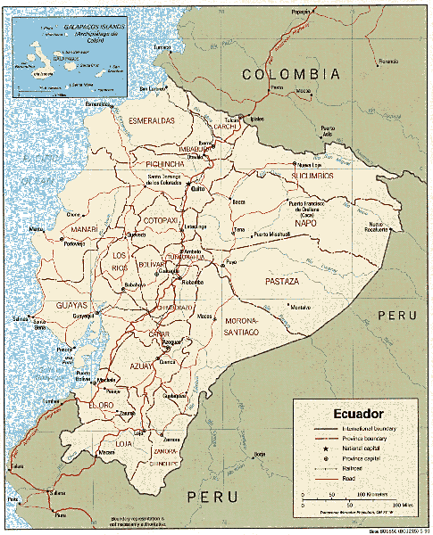 Ecuador Mapa | lupon.gov.ph