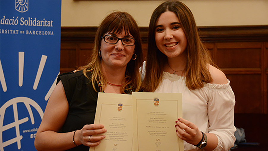 Un treball sobre el dret a l’educació en camps de refugiats de Jordània obté el XIII Premi de Recerca per a la Pau de la UB