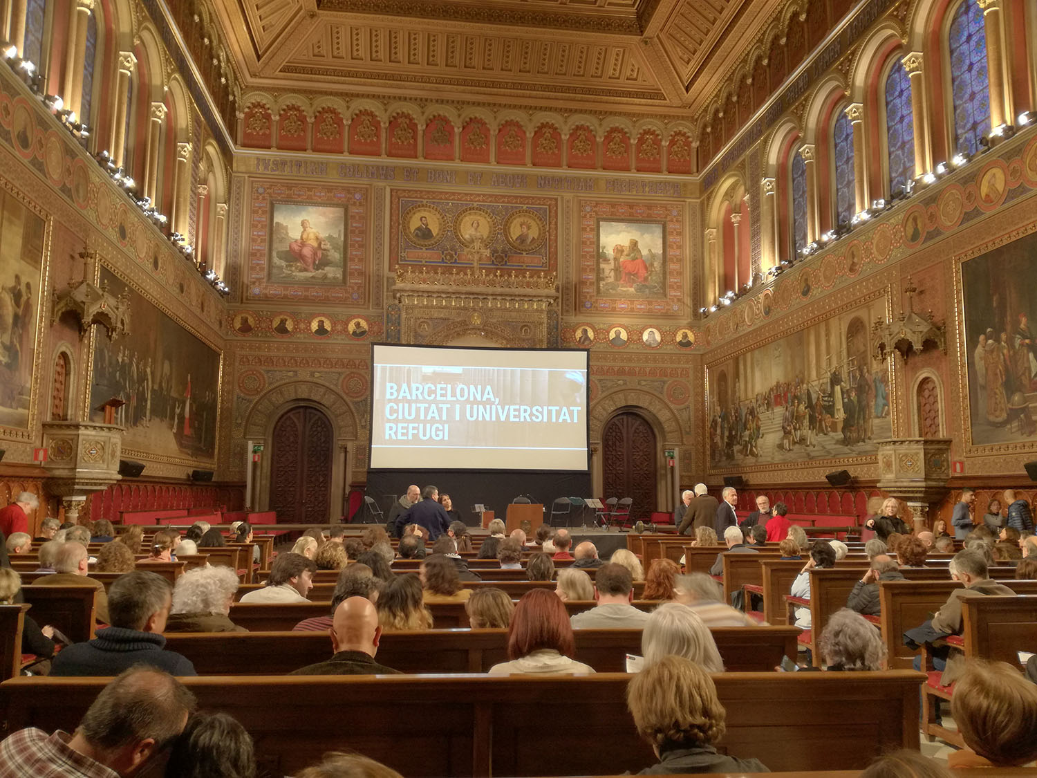 Sensibilització sobre l'accés de les persones refugiades a l'educació superior