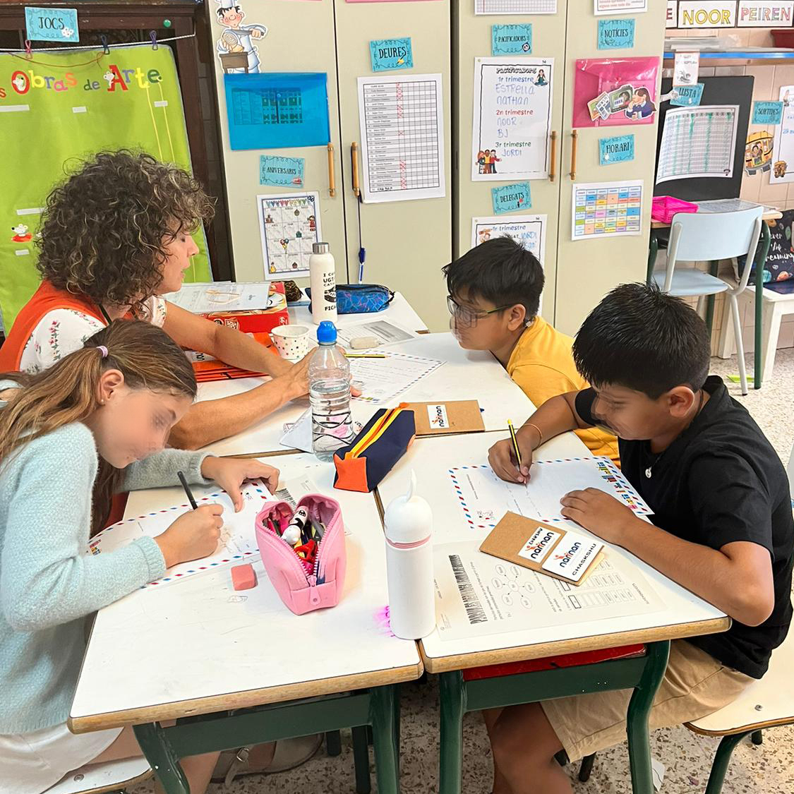 Fem reforç escolar a infants en situació de vulnerabilitat